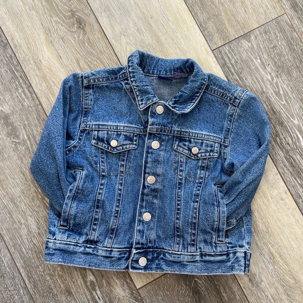 Toddler jeans jacket